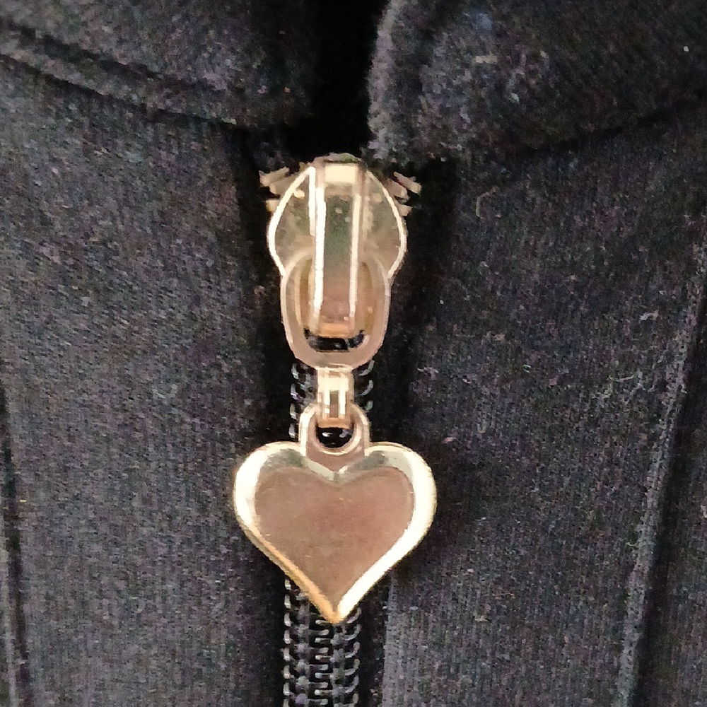 City Hearts Black Jacket with Gold Accents - Picture 6 of 7